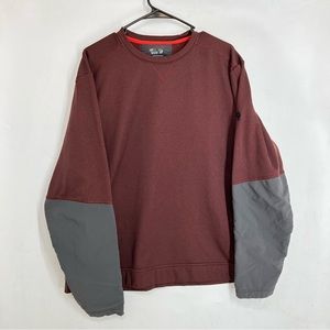 Mountain Hardware mens long sleeve pullover shirt size XL